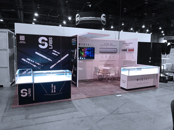 Trade show booth rental 10x20