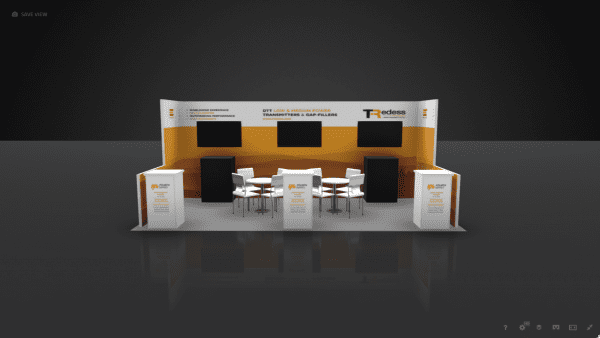 10 X 20 Booth Rental TRE17