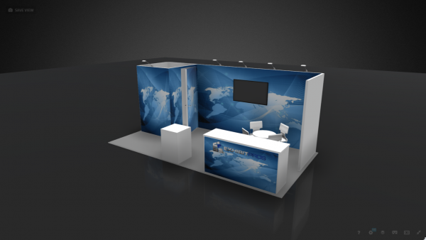 10 X 20 Booth Rental EP1