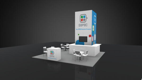20x20 Booth Rental SP4