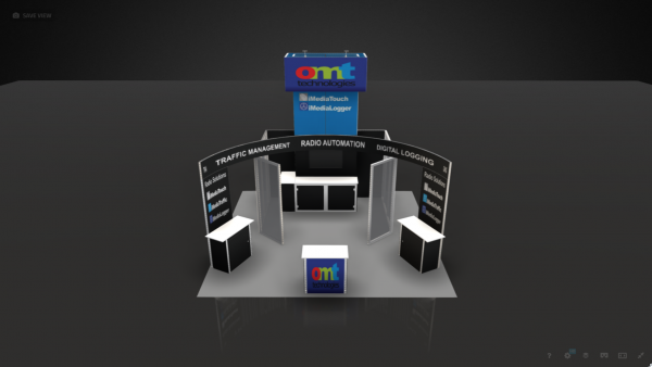 20 X 20 Booth Rental OMT17