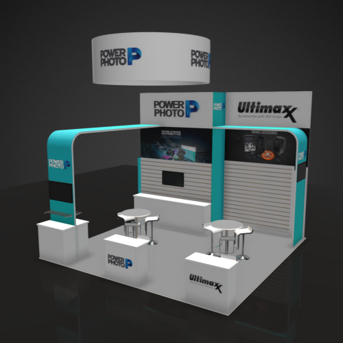 20 x 20 Booth Rental PP3