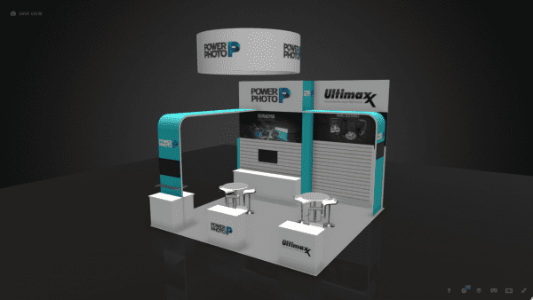 20 x 20 Booth Rental PP3