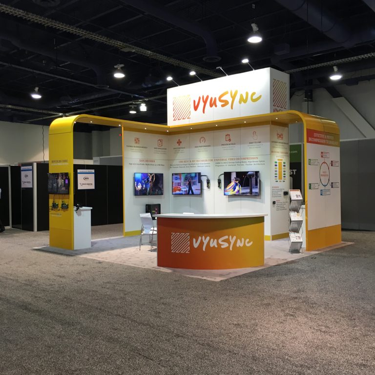 20x20 trade show booth rental