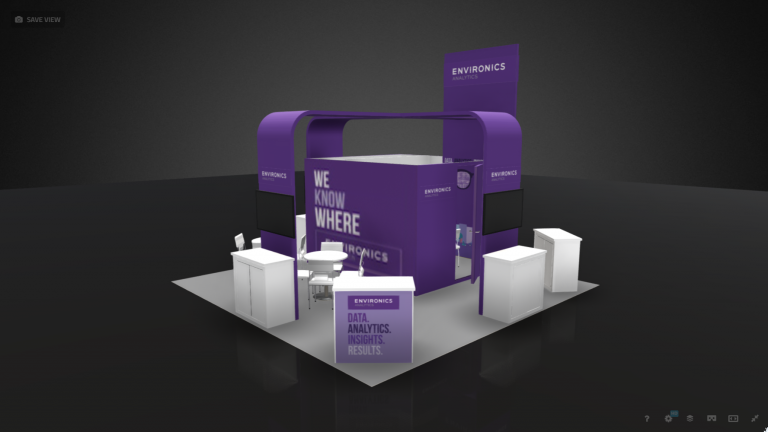 20 x 20 trade show booth