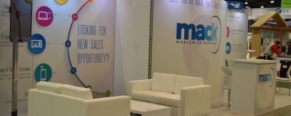 One booths use of trade show seating ideas