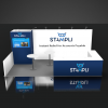 Stampli trade show booth rental design 10x20 SI Advantage