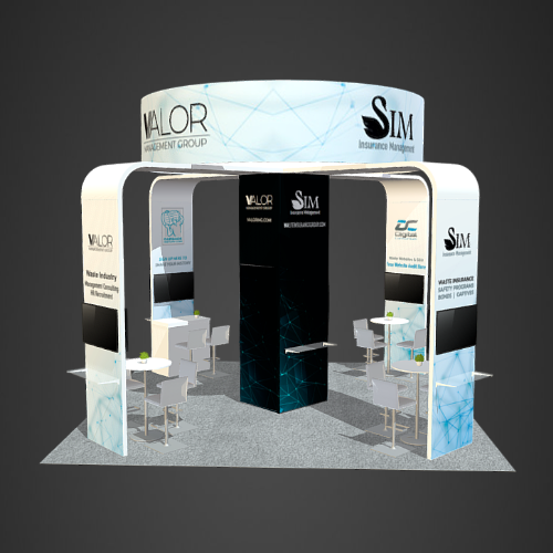 Booth rental 20x20