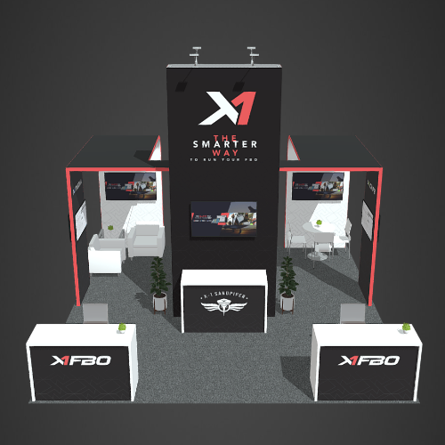 Trade Show Booth Rental 20x20