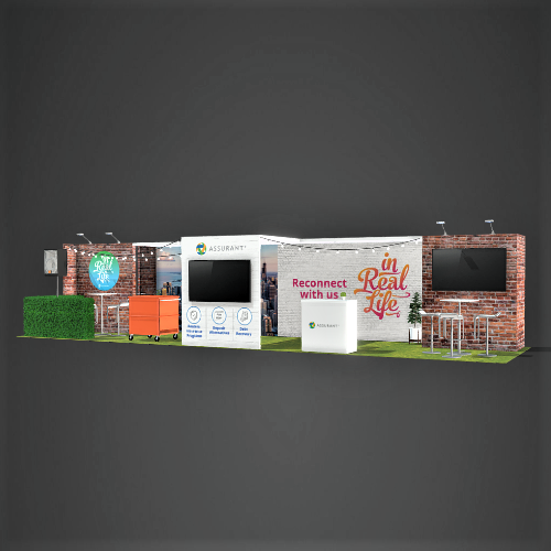 10x30-60 Trade Show Booth Rental Packages