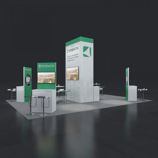 20x30 Trade Show booth rental