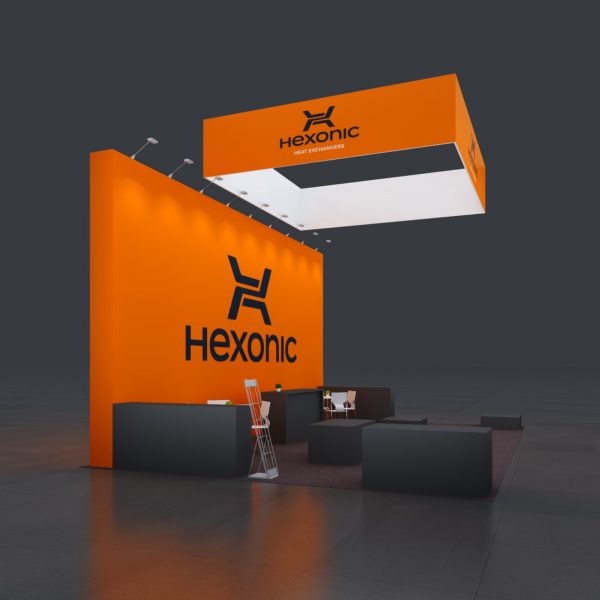 Booth Rental 20x30 Hexonic