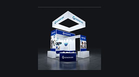 fetured 20x20 Trade Show Booth